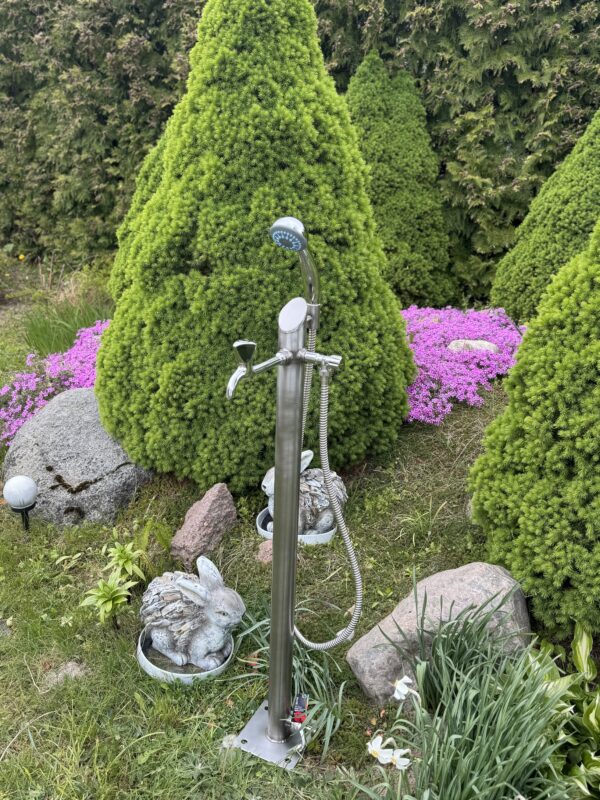 Vandens kolonėlė su dušu, apvali - Image 6