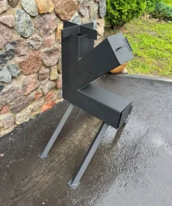 Kompaktiška raketinė lauko krosnelė, 70 cm
